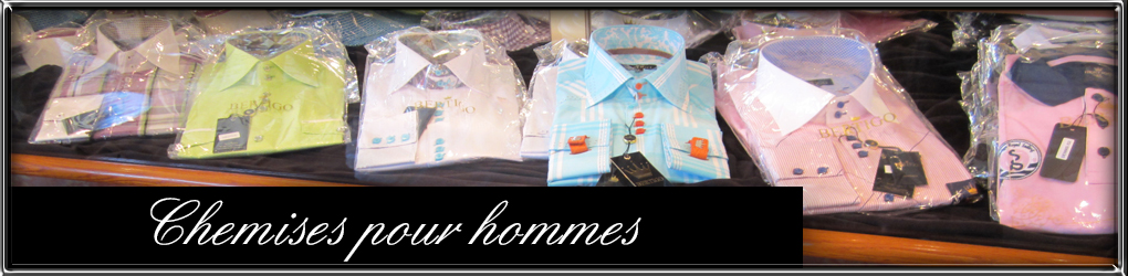 chemise pour homme